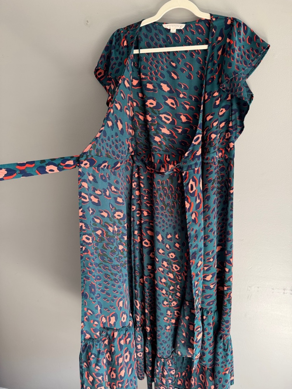 Lovestitch silky wrap dress - Picture 8 of 11